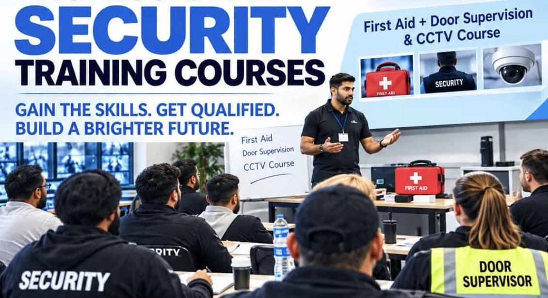 Instructor delivering security training